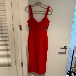 Zara cut out dress